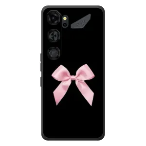 Чехол банты для ZTE Nubia Neo 5 GT 5G (Бант на черном)