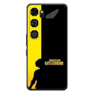 Чехол (TPU) с картинкой "Лого Пабг" на ЗТЕ Нубия Нео 5 ГТ 5Г (Battlegrounds)