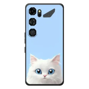 Чехол на тематику: Коты для ZTE Nubia Neo 5 GT 5G (Белый кот)