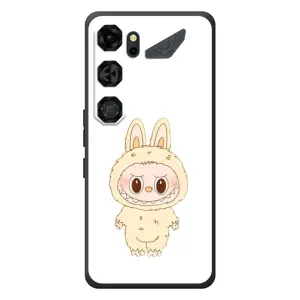 Чехол с принтом Лабубу для ZTE Nubia Neo 5 GT 5G (Бежевый Лабубу)
