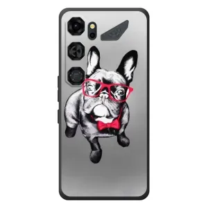 Чехол (ТПУ) Милые собачки для ZTE Nubia Neo 5 GT 5G (Бульдог в очках)