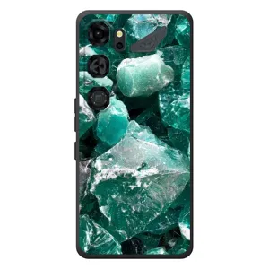 Чохол (Дорого-богато) на ZTE Nubia Neo 5 GT 5G (Смарагд)
