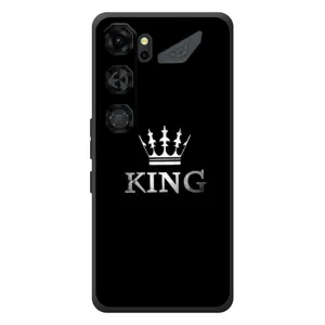 Чехол (Корона на чёрном фоне) для ЗТЕ Нубия Нео 5 ГТ 5Г (KING)