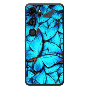 Силиконовый бампер с картинкой животных для ZTE Nubia Neo 5 GT 5G (Крылья бабочек)