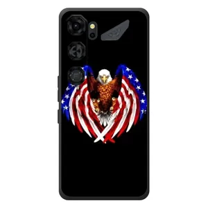 Чехол Флаг USA для ZTE Nubia Neo 5 GT 5G (Крылья США)