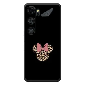 Чехол с леопардовым принтом на ZTE Nubia Neo 5 GT 5G (Леопардовая Минни)