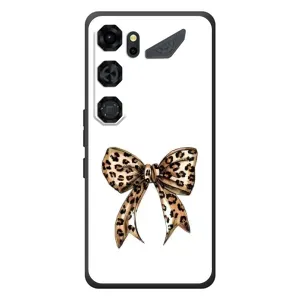 Чехол банты для ZTE Nubia Neo 5 GT 5G (Леопардовый принт)