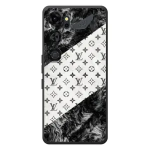 Чехол Стиль Louis Vuitton на ZTE Nubia Neo 5 GT 5G (LV на белом)