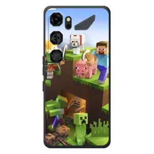 Чехлы для ZTE Nubia Neo 5 GT 5G (Персонажи Майн Крафт) (Майн-крафт)