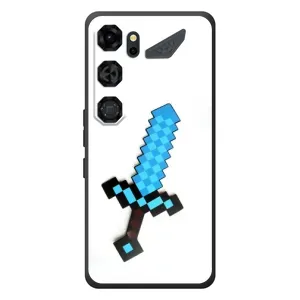 Чехлы для ZTE Nubia Neo 5 GT 5G (Персонажи Майн Крафт) (Меч)