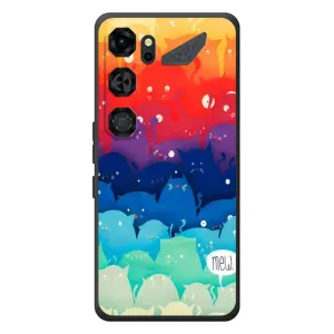 Силиконовый чехол с котиком для ZTE Nubia Neo 5 GT 5G (Mew)