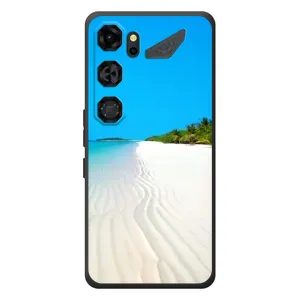 Летний Чехол на ZTE Nubia Neo 5 GT 5G (Море песок)