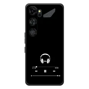 Чехол с картинками на черном фоне для ZTE Nubia Neo 5 GT 5G (Плеер)