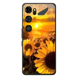 Чехол с Цветами для ZTE Nubia Neo 5 GT 5G (поле подсолнухов)
