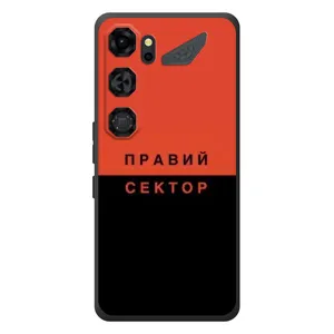 Чехлы УПА (Красно-Чёрный) на ZTE Nubia Neo 5 GT 5G (Правый Серктор)