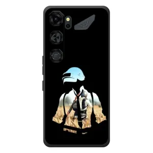 Силиконовый чехол с картинкой "Герой Pubg" на ZTE Nubia Neo 5 GT 5G (Пубг мен)