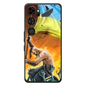 Чехол с картинкой (Патриотический КОЗАК) на ZTE Nubia Neo 5 GT 5G (Сильный Козак)