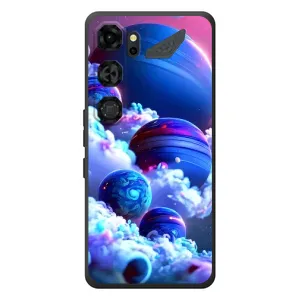Чехлы КОСМОС для ZTE Nubia Neo 5 GT 5G (Синие планеты)