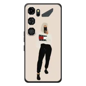 Силиконовый Чехол на ZTE Nubia Neo 5 GT 5G с картинкой Стильных Девушек (Стильная)