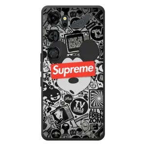 Чехол с Брендами одежды на ЗТЕ Нубия Нео 5 ГТ 5Г (Supreme Маус)