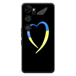 Силиконовый Чехол на ZTE Nubia Neo 5 GT 5G (Я-Украина) (Украинское сердце)