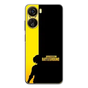 Чехол (TPU) с картинкой "Лого Пабг" на Нубия Нео 5G (Battlegrounds)