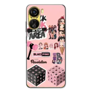 Чехлы с картинкой для ZTE Nubia Neo 5G (BLACK PINK коллаж)