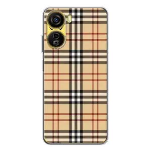 Чехол с Брендами одежды на Нубия Нео 5G (Burberry стиль)