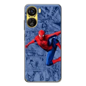 Силиконовый Чехол для ZTE Nubia Neo 5G (Человек Паук)