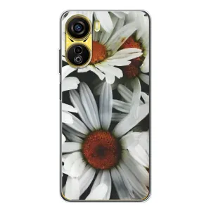 Чехол с ромашками на ZTE Nubia Neo 5G (Цветы Ромашки)