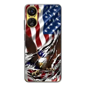 Чехол Флаг USA для ZTE Nubia Neo 5G (Флаг USA)