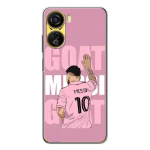 Чехлы Лео Месси в Майами на ZTE Nubia Neo 5G (GOAT MESSI)