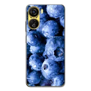 Чехол с изображением вкусной еды для ZTE Nubia Neo 5G (Голубика)
