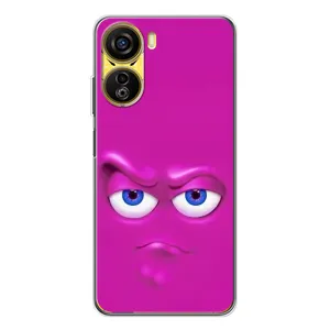 Силиконовые Чехлы (смешные стикеры) для ZTE Nubia Neo 5G (Хитрая мордочка)