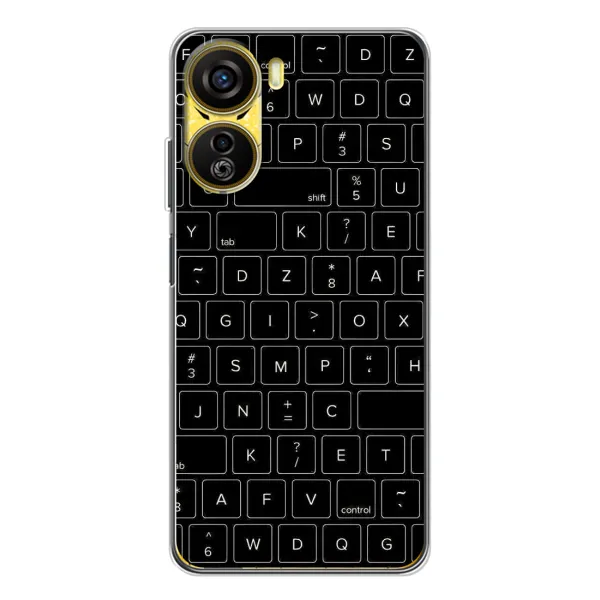 Чехол с рисунком «Клавиатура» для ZTE Nubia Neo 5G Чехол с рисунком «Клавиатура» для ZTE Nubia Neo 5G
