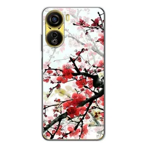 Чехол с принтом САКУРЫ на ZTE Nubia Neo 5G (Красивая Сакура)
