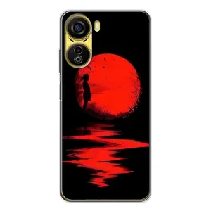 Літній Чохол на ZTE Nubia Neo 5G (Червоний Захід сонця)