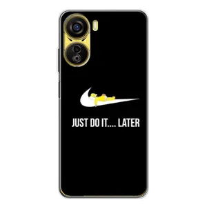 Силиконовый Чехол на ZTE Nubia Neo 5G с картинкой Nike (Later)