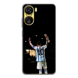 Чехлы Лео Месси Аргентина для ZTE Nubia Neo 5G (Лео Чемпион)