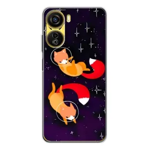 Чехол с Лисичкой для ZTE Nubia Neo 5G (Лисы)