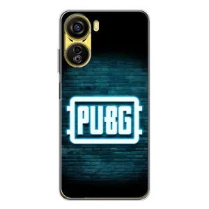 Чехол (TPU) с картинкой "Лого Пабг" на Нубия Нео 5G (Лого PUBG)