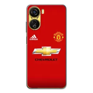 Силиконовые Чехлы принт Футбол на ZTE Nubia Neo 5G (Man United)