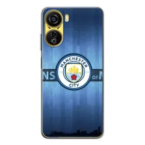 Силиконовые Чехлы принт Футбол на ZTE Nubia Neo 5G (ManCity)