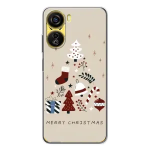 Чехол Санта Клаус для ZTE Nubia Neo 5G (Merry Christmas)