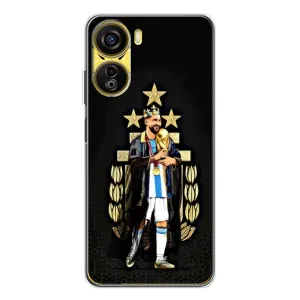 Чехлы Лео Месси Аргентина для ZTE Nubia Neo 5G (Месси король)