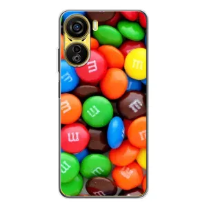 Чехол с изображением вкусной еды для ZTE Nubia Neo 5G (Разноцветные M&M'S)