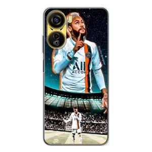 Силиконовый Чехол ZTE Nubia Neo 5G (Неймар ПСЖ)