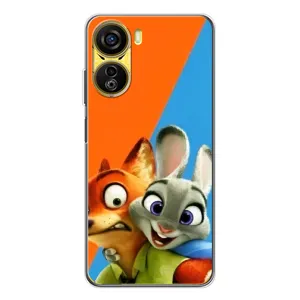 Чехлы ЗВЕРОПОЛИС для ZTE Nubia Neo 5G (Ник и Хопс)
