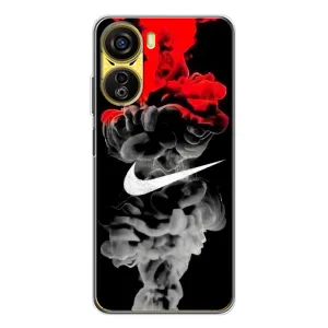 Силиконовый Чехол на ZTE Nubia Neo 5G с картинкой Nike (Nike дым)