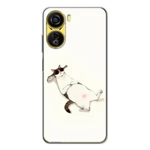 Чехол на тематику: Коты для ZTE Nubia Neo 5G (Отдых)